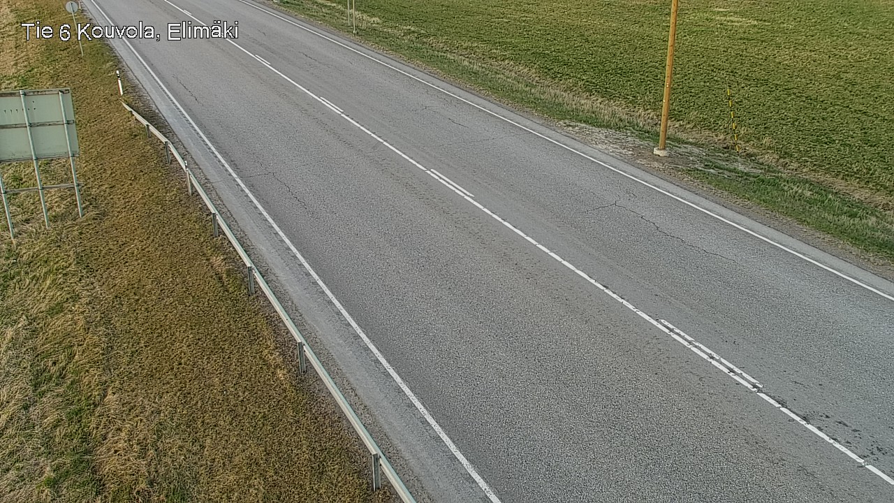 Weather Camera Image Väg 6 Kouvola, Elimäki, Kouvola, Kymenlaakso
