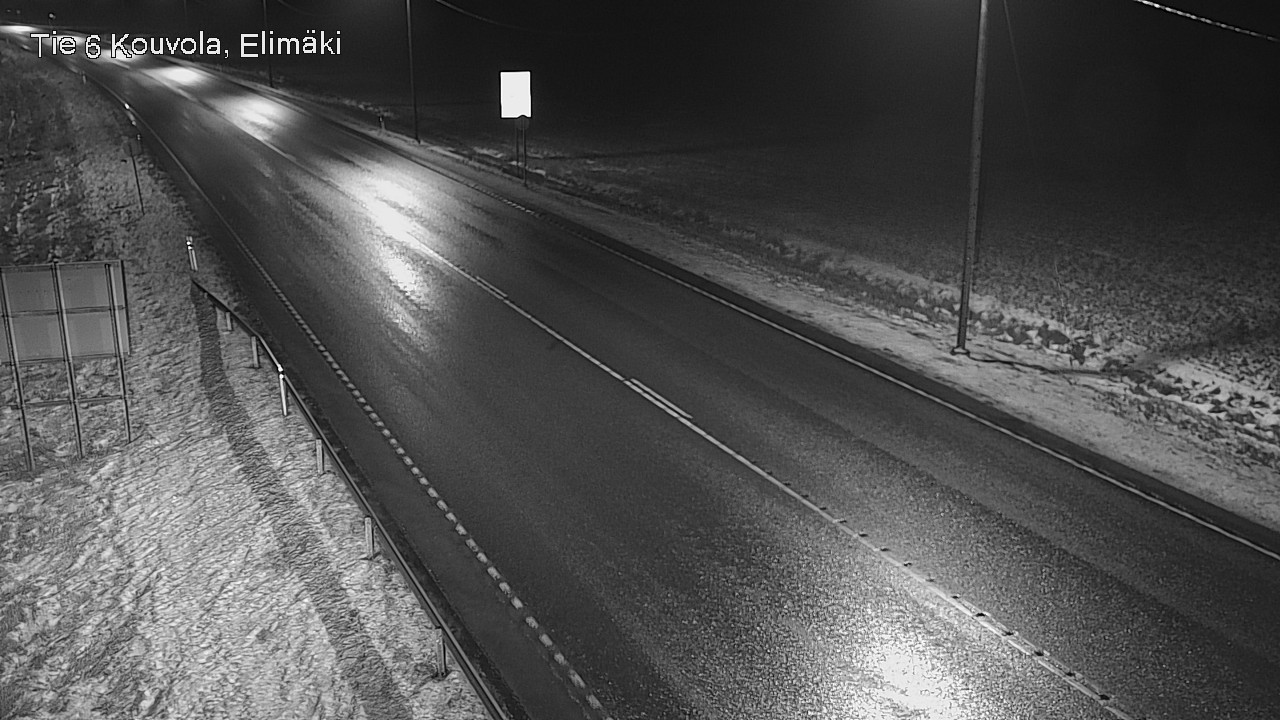 Weather Camera Image Väg 6 Kouvola, Elimäki, Kouvola, Kymenlaakso