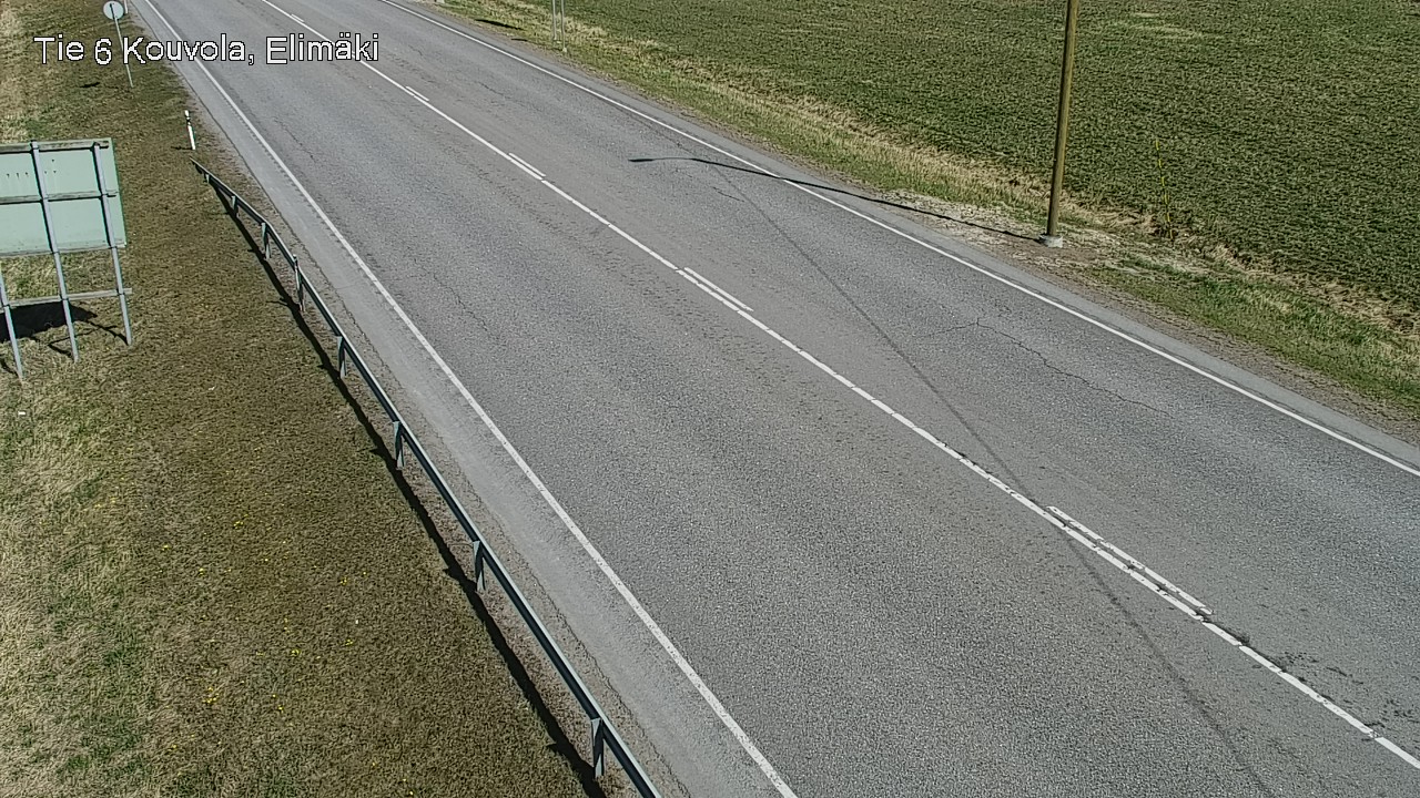 Weather Camera Image Väg 6 Kouvola, Elimäki, Kouvola, Kymenlaakso