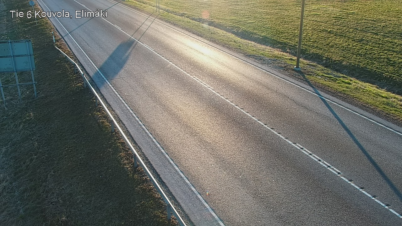 Weather Camera Image Väg 6 Kouvola, Elimäki, Kouvola, Kymenlaakso