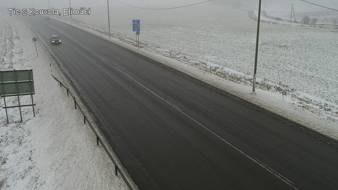 Weather Camera Image Väg 6 Kouvola, Elimäki, Kouvola, Kymenlaakso