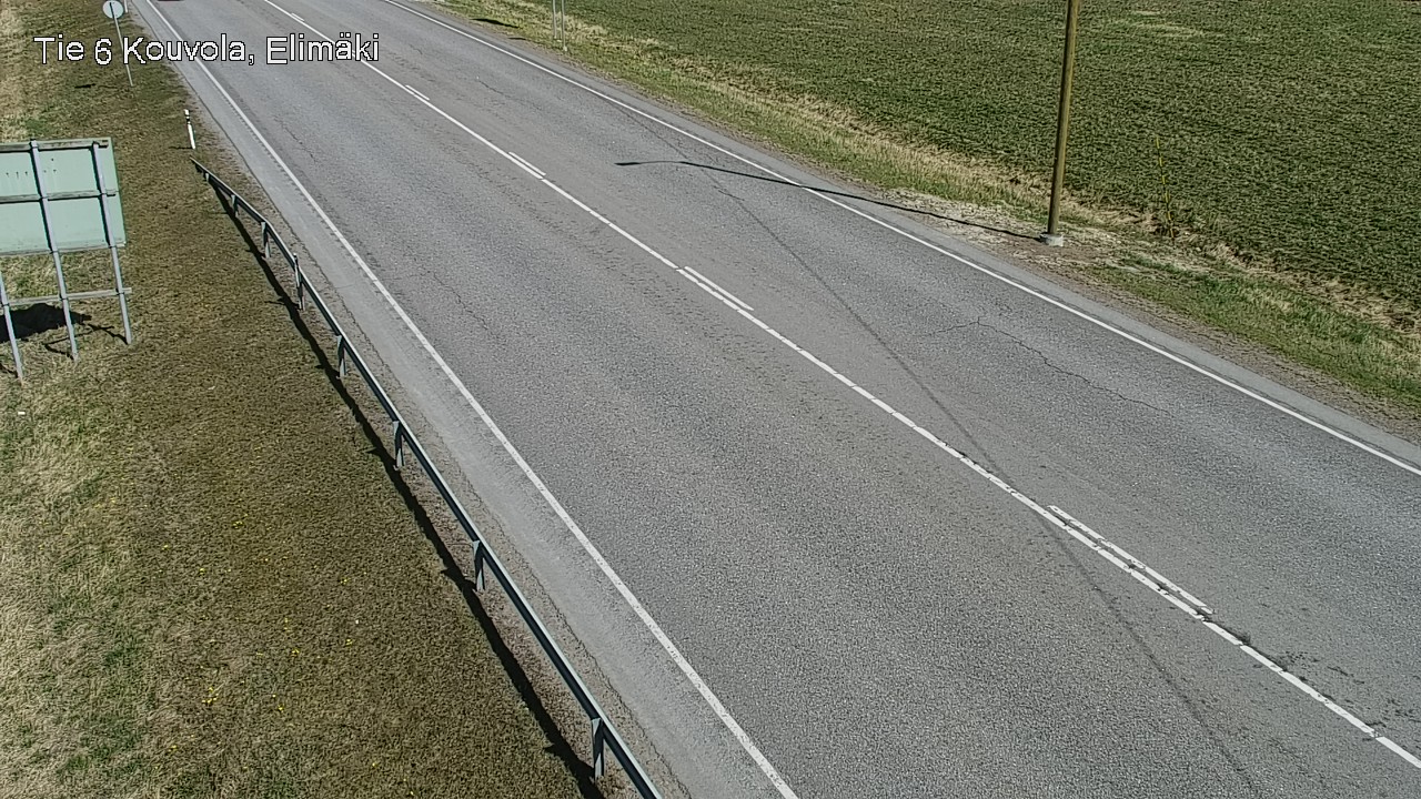 Weather Camera Image Väg 6 Kouvola, Elimäki, Kouvola, Kymenlaakso
