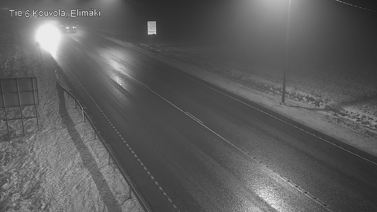 Weather Camera Image Väg 6 Kouvola, Elimäki, Kouvola, Kymenlaakso