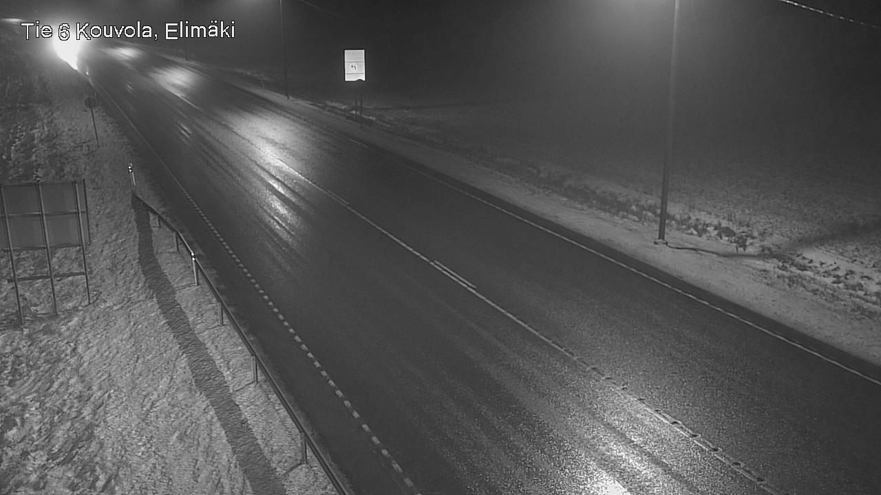 Weather Camera Image Väg 6 Kouvola, Elimäki, Kouvola, Kymenlaakso