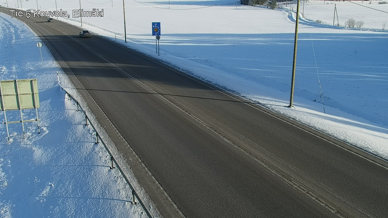 Weather Camera Image Väg 6 Kouvola, Elimäki, Kouvola, Kymenlaakso