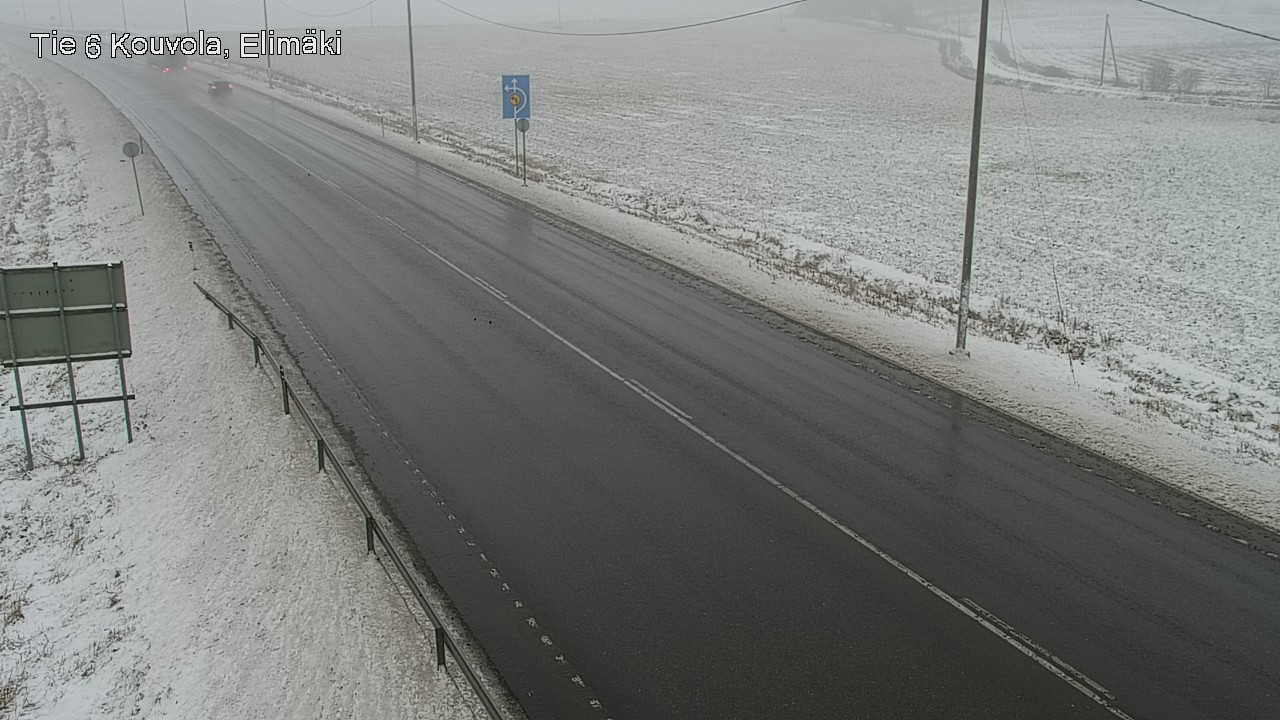 Weather Camera Image Väg 6 Kouvola, Elimäki, Kouvola, Kymenlaakso