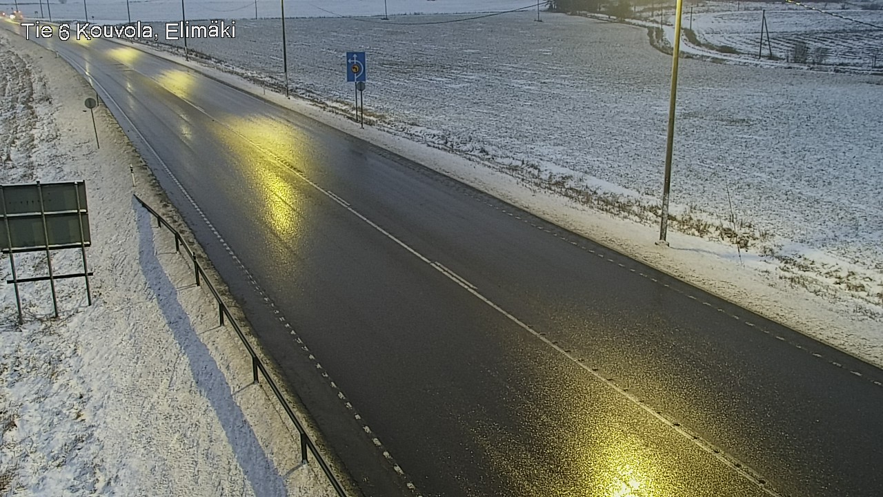 Weather Camera Image Väg 6 Kouvola, Elimäki, Kouvola, Kymenlaakso