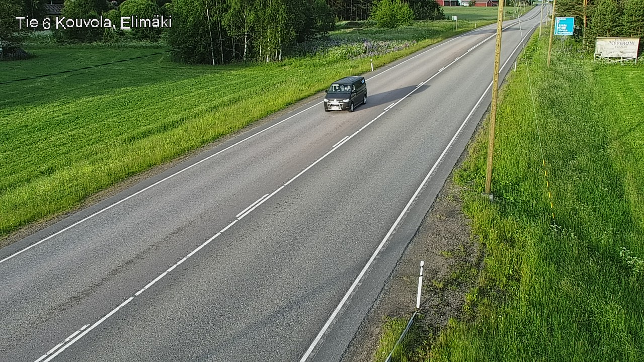Weather Camera Image Road 6 Kouvola, Elimäki, Kouvola, Kymenlaakso