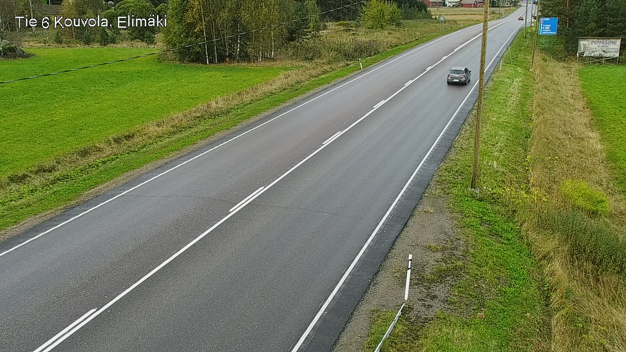 Weather Camera Image Road 6 Kouvola, Elimäki, Kouvola, Kymenlaakso
