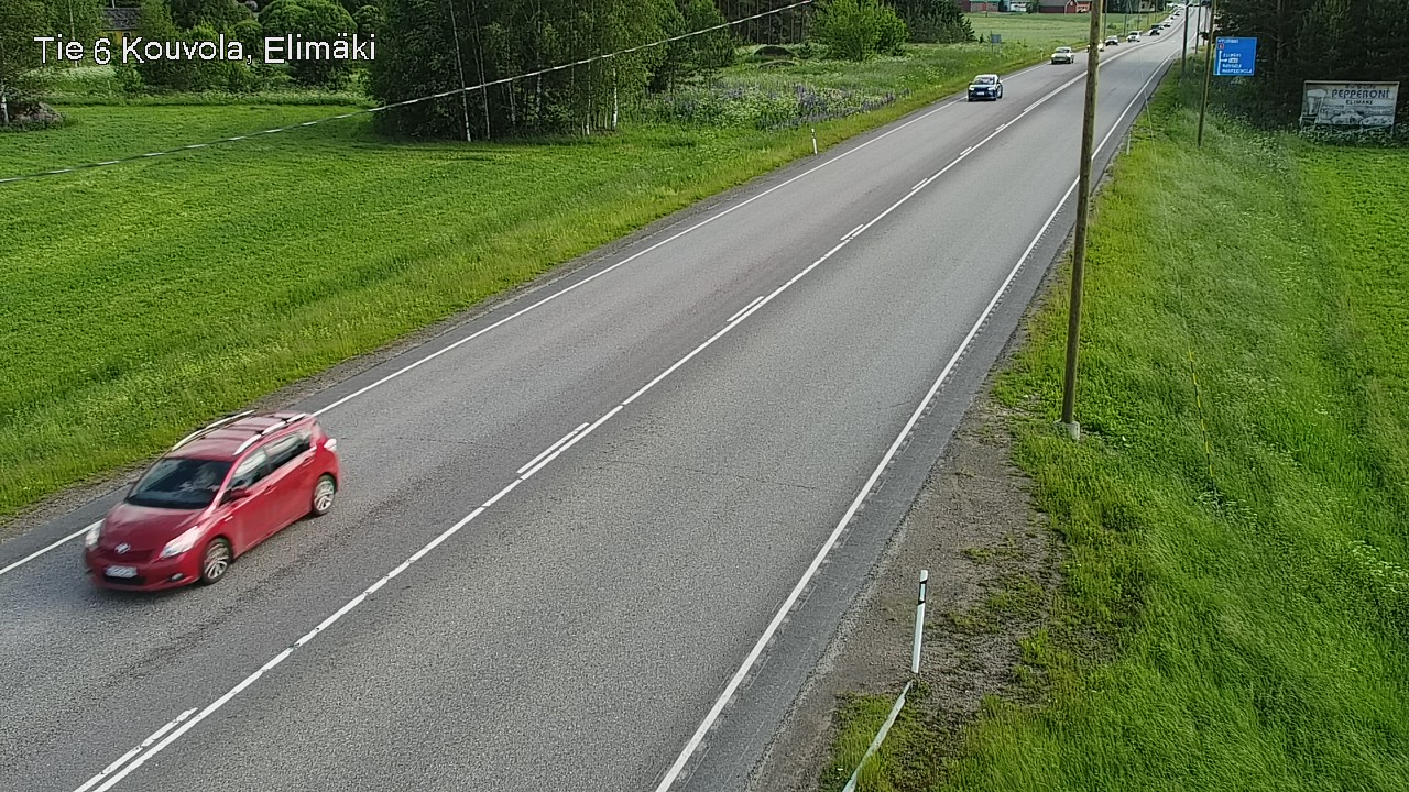 Weather Camera Image Road 6 Kouvola, Elimäki, Kouvola, Kymenlaakso