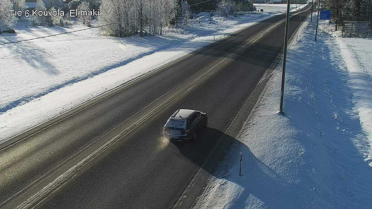 Weather Camera Image Road 6 Kouvola, Elimäki, Kouvola, Kymenlaakso