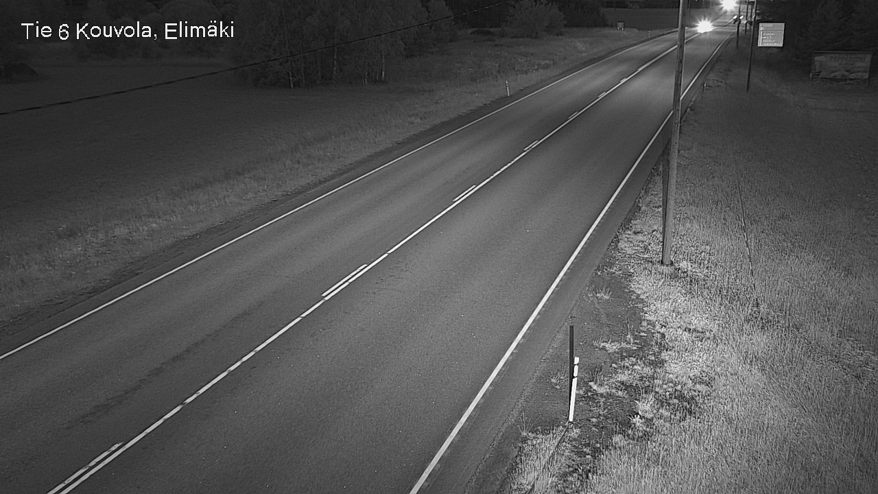Weather Camera Image Road 6 Kouvola, Elimäki, Kouvola, Kymenlaakso