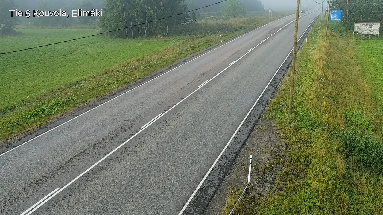Weather Camera Image Road 6 Kouvola, Elimäki, Kouvola, Kymenlaakso