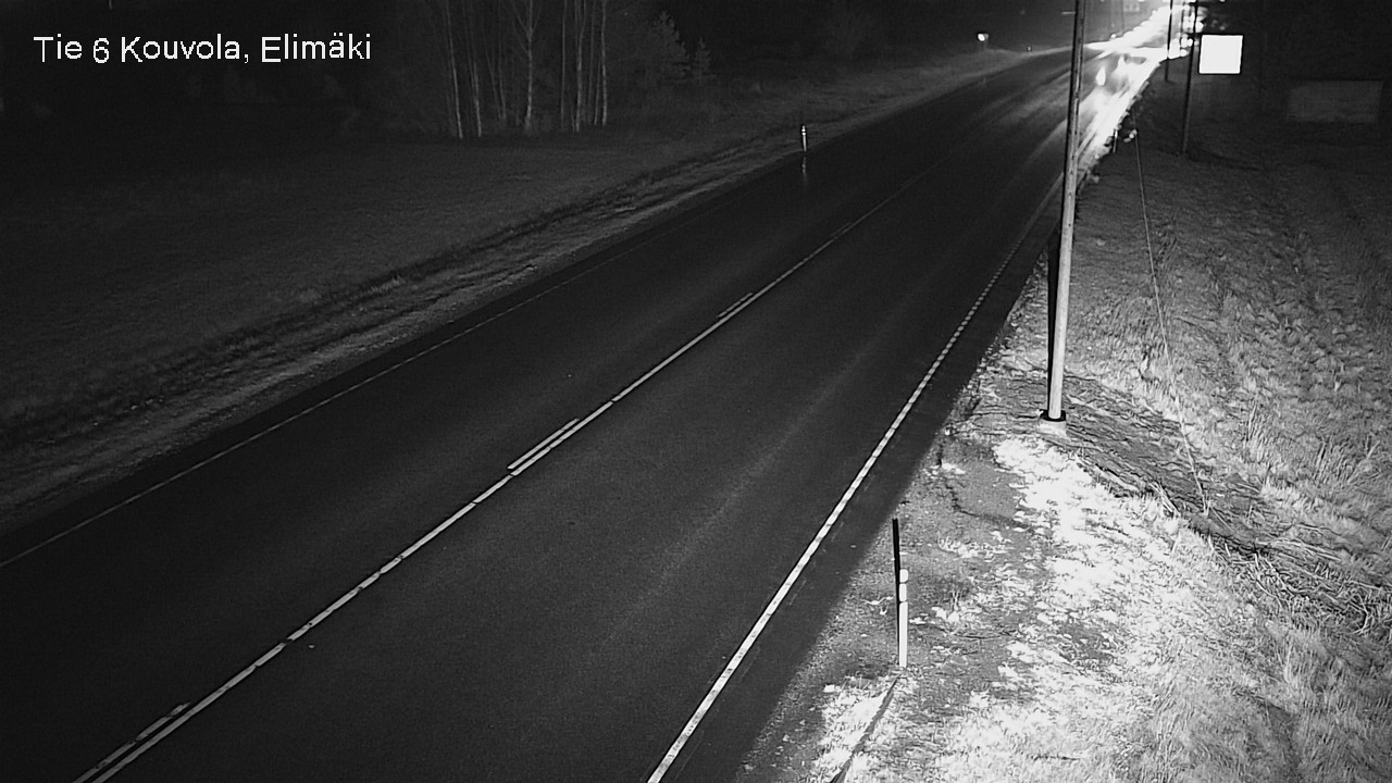 Weather Camera Image Väg 6 Kouvola, Elimäki, Kouvola, Kymenlaakso