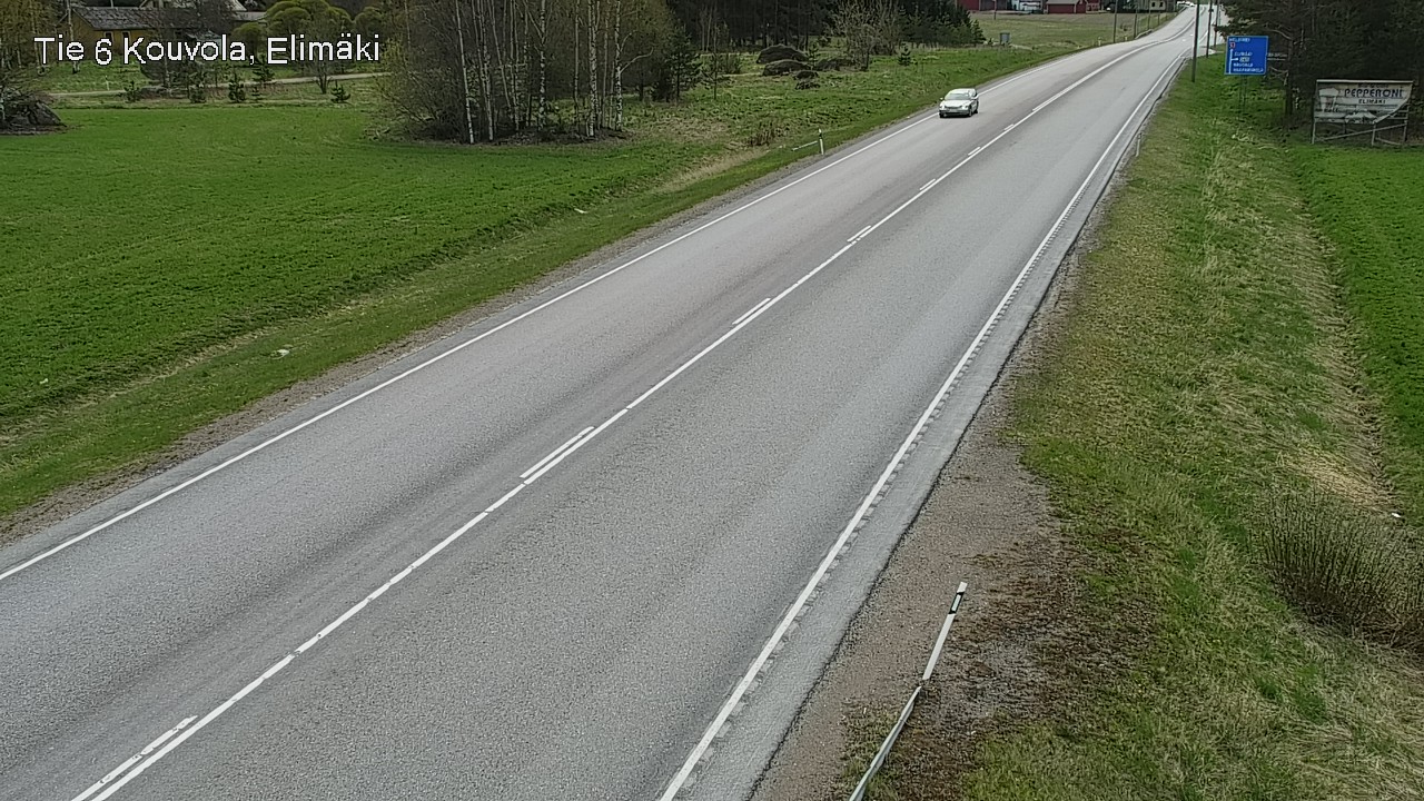Weather Camera Image Road 6 Kouvola, Elimäki, Kouvola, Kymenlaakso