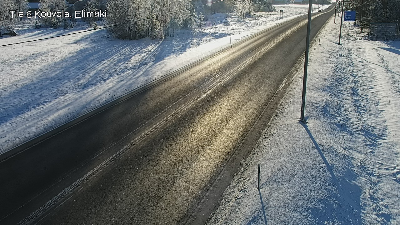 Weather Camera Image Road 6 Kouvola, Elimäki, Kouvola, Kymenlaakso