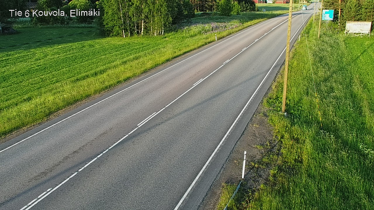 Weather Camera Image Road 6 Kouvola, Elimäki, Kouvola, Kymenlaakso