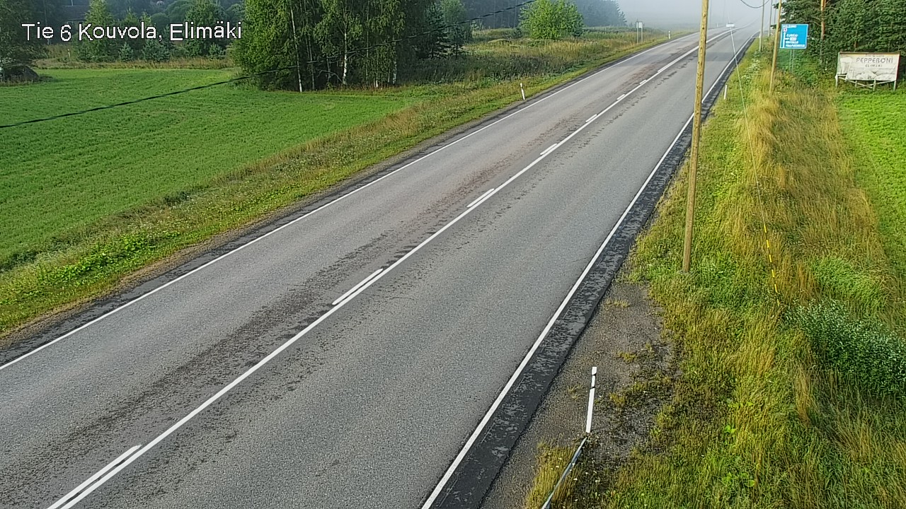 Weather Camera Image Road 6 Kouvola, Elimäki, Kouvola, Kymenlaakso