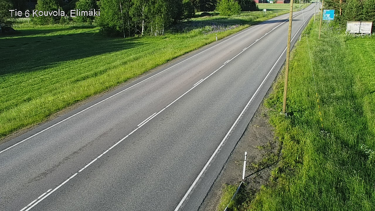 Weather Camera Image Road 6 Kouvola, Elimäki, Kouvola, Kymenlaakso