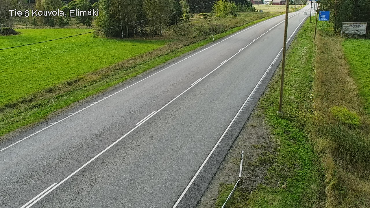 Weather Camera Image Road 6 Kouvola, Elimäki, Kouvola, Kymenlaakso