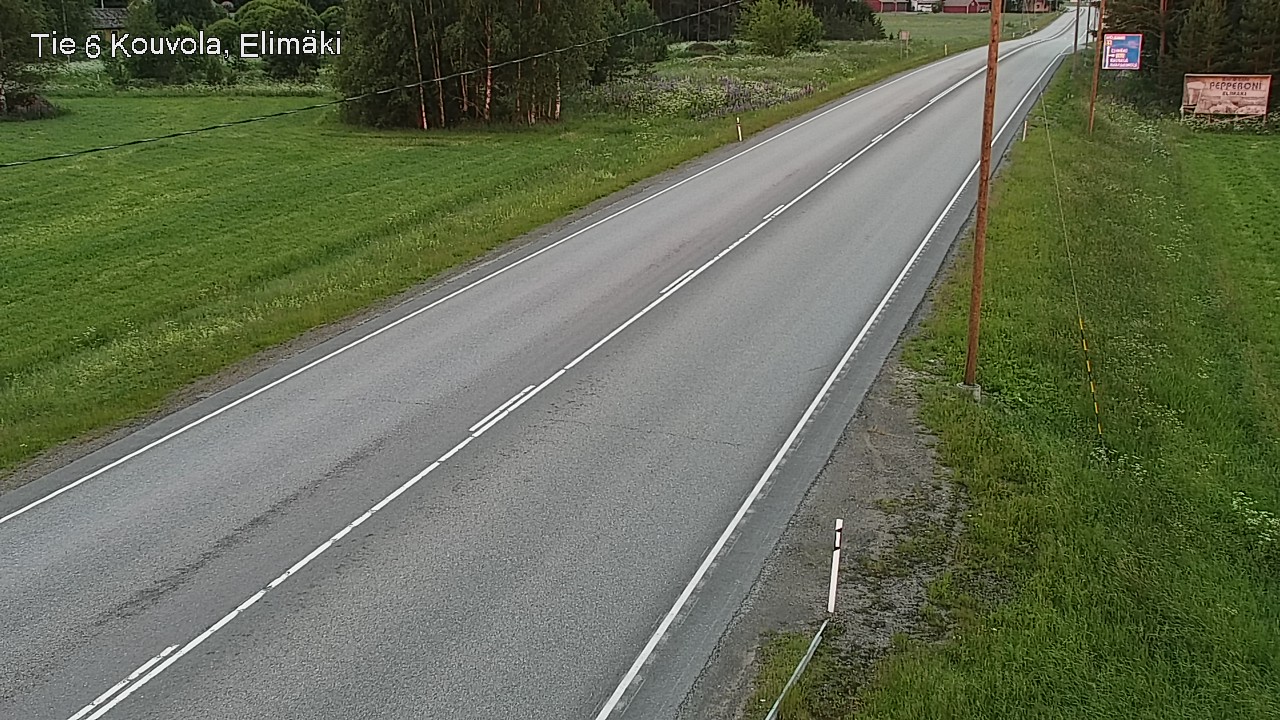 Weather Camera Image Road 6 Kouvola, Elimäki, Kouvola, Kymenlaakso