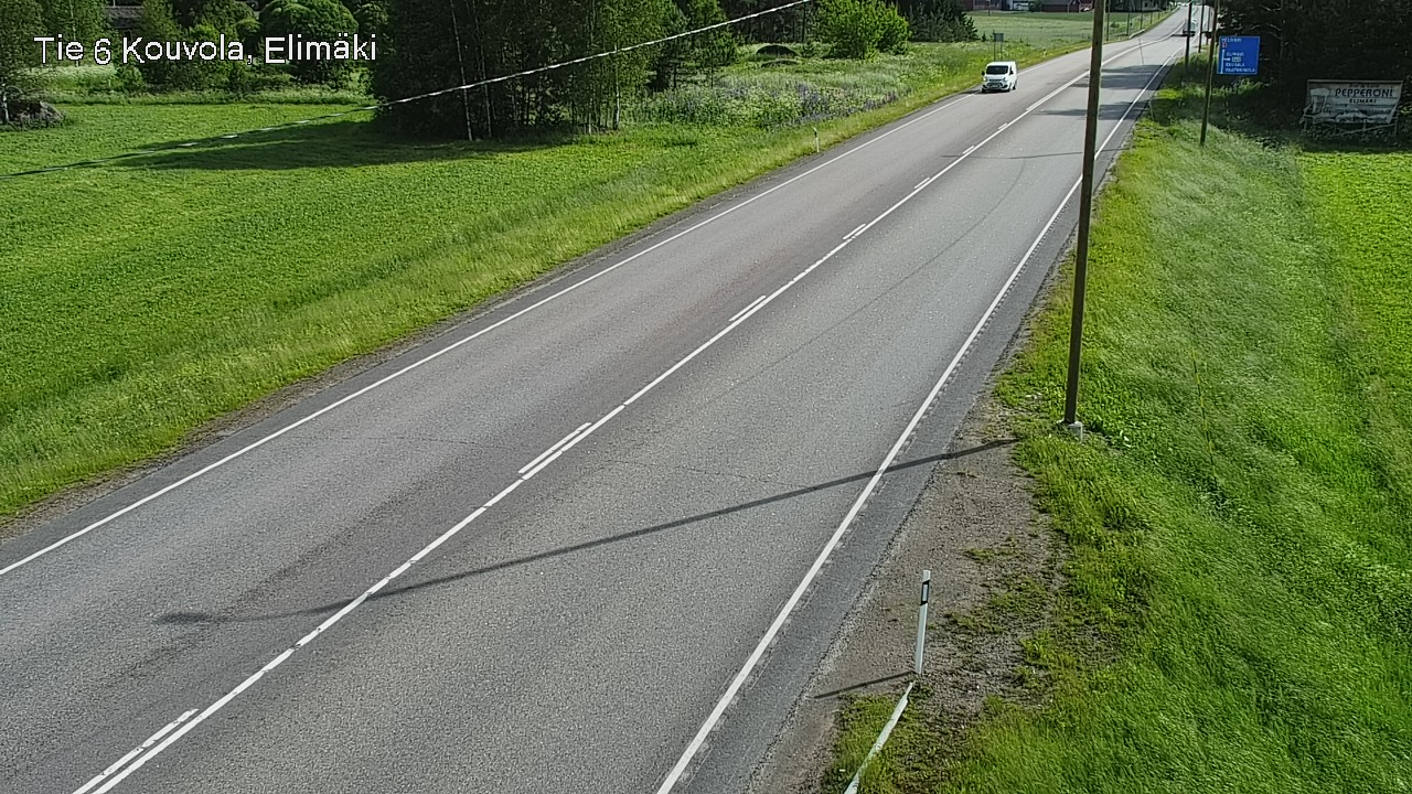 Weather Camera Image Road 6 Kouvola, Elimäki, Kouvola, Kymenlaakso