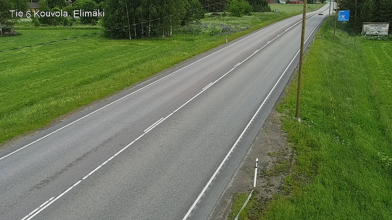 Weather Camera Image Road 6 Kouvola, Elimäki, Kouvola, Kymenlaakso