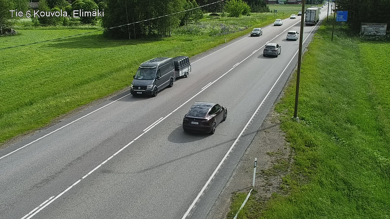 Weather Camera Image Road 6 Kouvola, Elimäki, Kouvola, Kymenlaakso