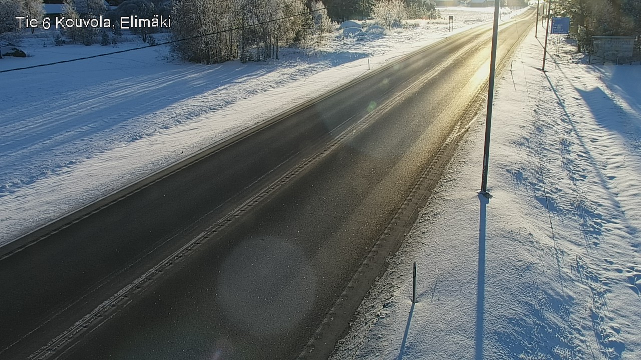 Weather Camera Image Road 6 Kouvola, Elimäki, Kouvola, Kymenlaakso