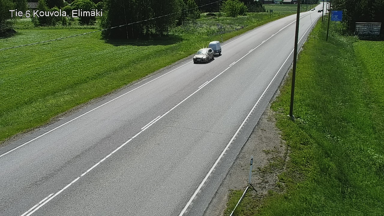 Weather Camera Image Road 6 Kouvola, Elimäki, Kouvola, Kymenlaakso