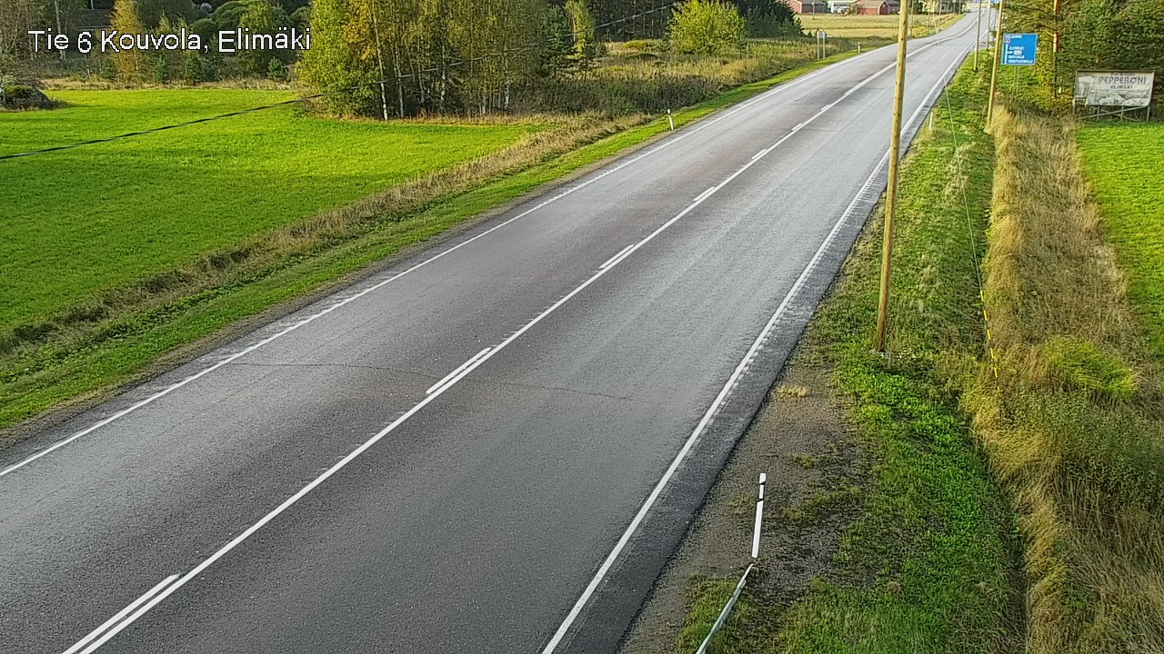 Weather Camera Image Road 6 Kouvola, Elimäki, Kouvola, Kymenlaakso