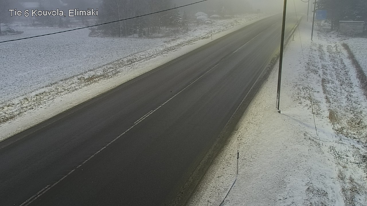 Weather Camera Image Väg 6 Kouvola, Elimäki, Kouvola, Kymenlaakso
