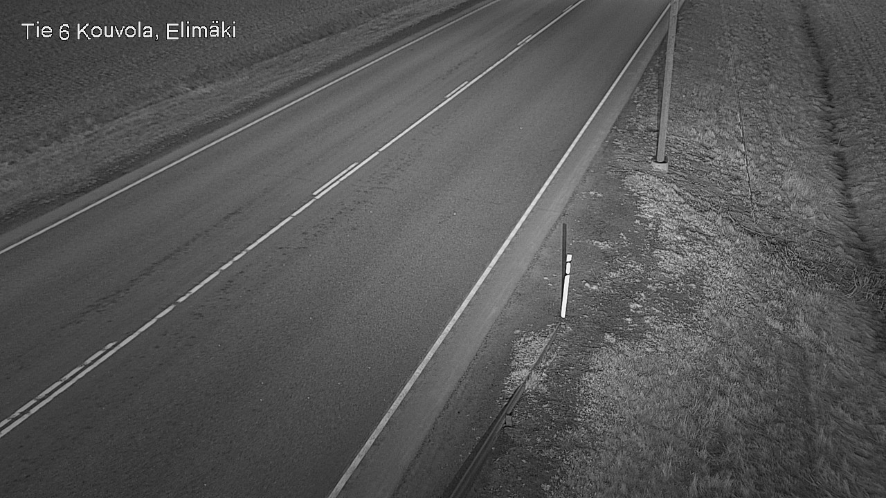 Weather Camera Image Väg 6 Kouvola, Elimäki, Kouvola, Kymenlaakso