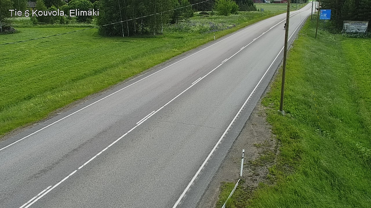 Weather Camera Image Road 6 Kouvola, Elimäki, Kouvola, Kymenlaakso