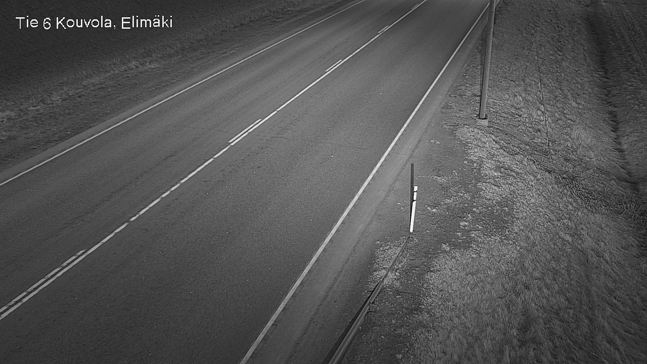 Weather Camera Image Väg 6 Kouvola, Elimäki, Kouvola, Kymenlaakso