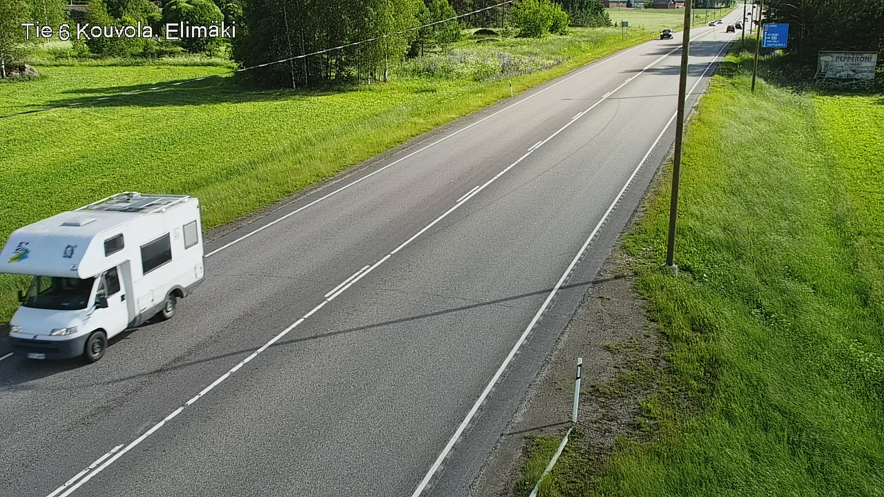 Weather Camera Image Road 6 Kouvola, Elimäki, Kouvola, Kymenlaakso