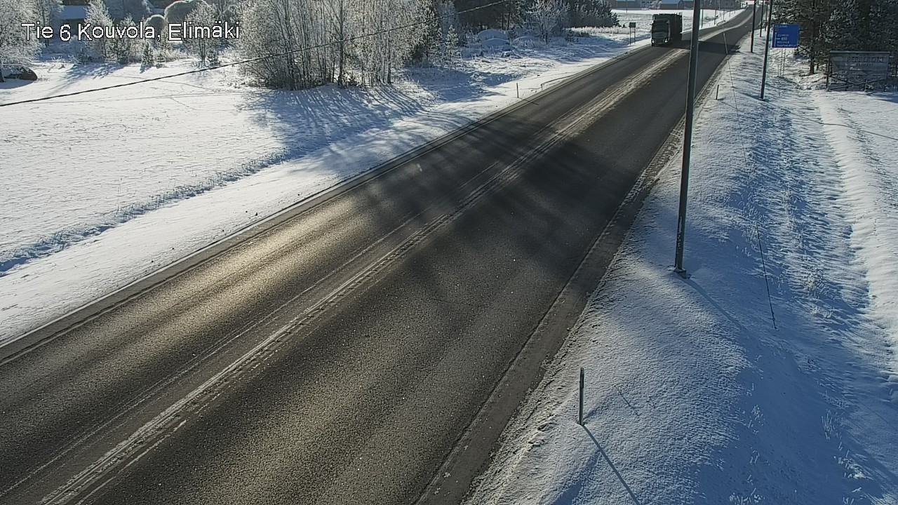 Weather Camera Image Road 6 Kouvola, Elimäki, Kouvola, Kymenlaakso