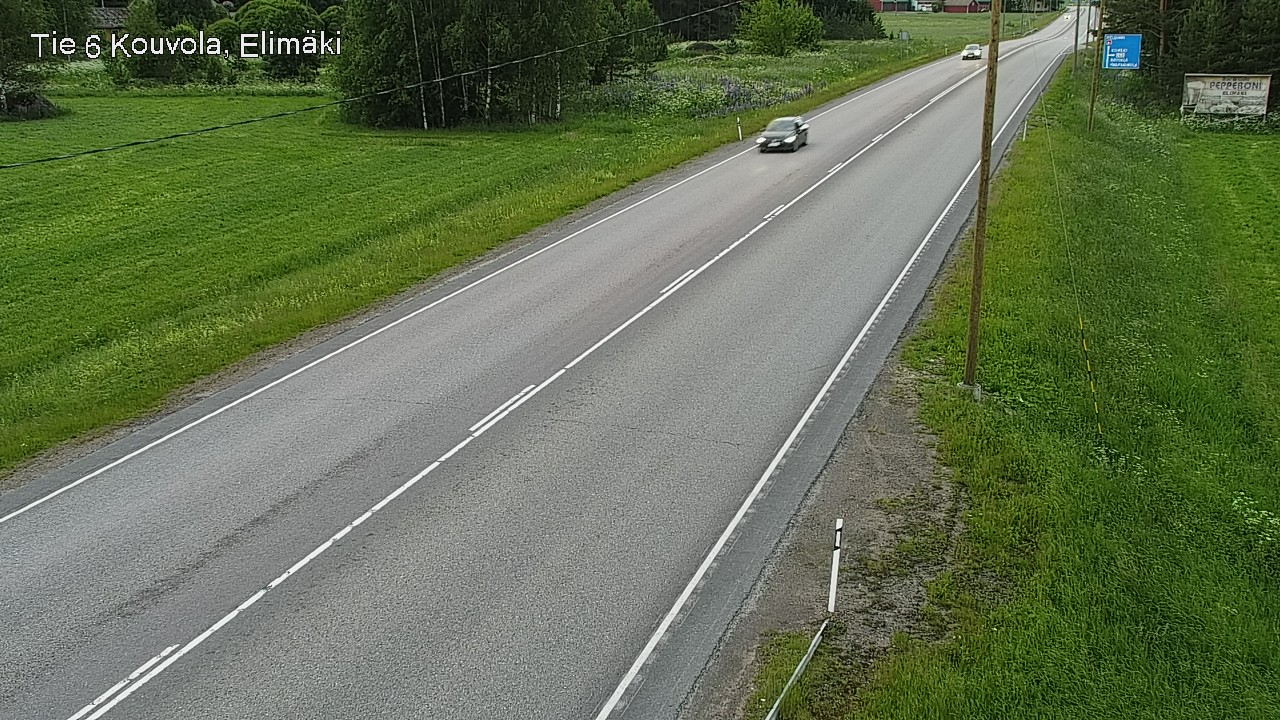 Weather Camera Image Road 6 Kouvola, Elimäki, Kouvola, Kymenlaakso