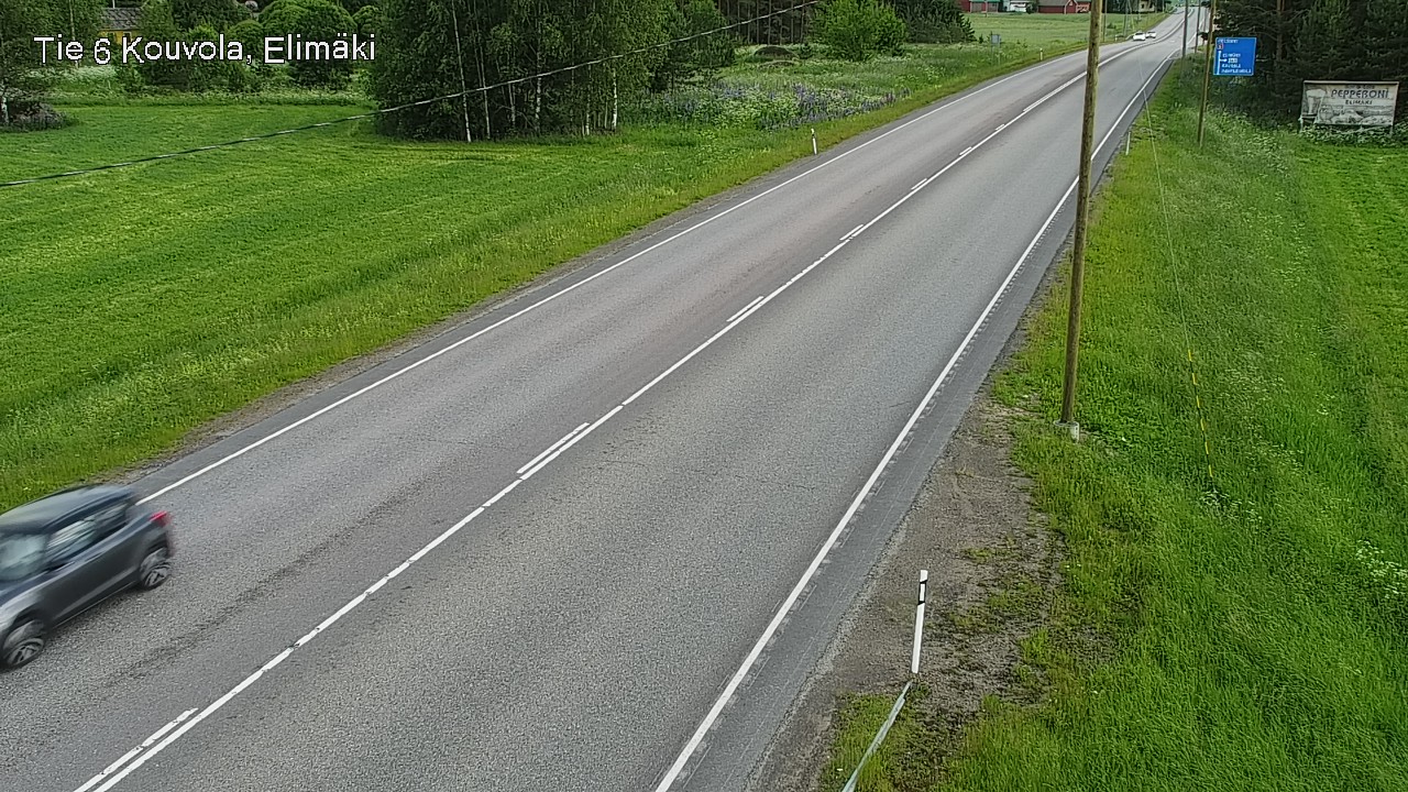 Weather Camera Image Road 6 Kouvola, Elimäki, Kouvola, Kymenlaakso