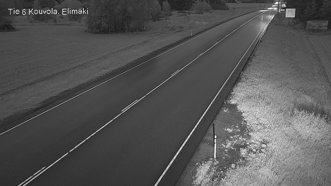 Weather Camera Image Väg 6 Kouvola, Elimäki, Kouvola, Kymenlaakso
