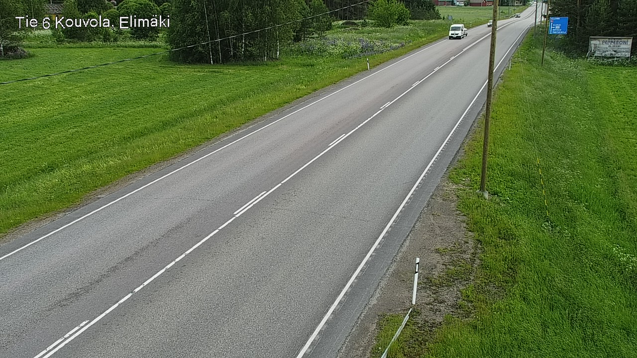 Weather Camera Image Road 6 Kouvola, Elimäki, Kouvola, Kymenlaakso