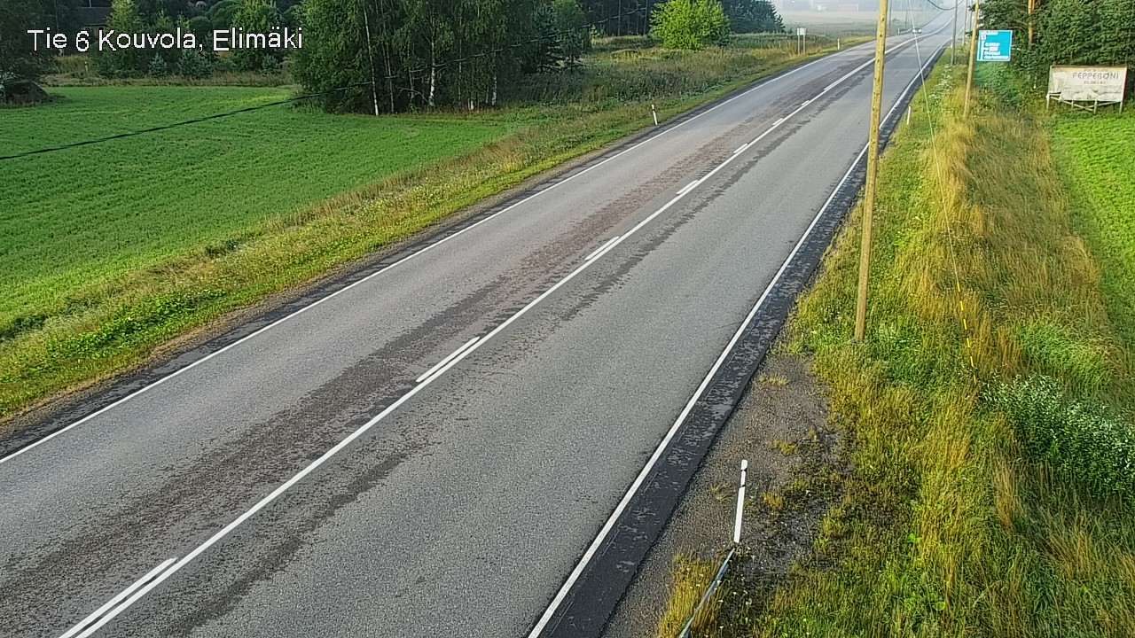 Weather Camera Image Road 6 Kouvola, Elimäki, Kouvola, Kymenlaakso