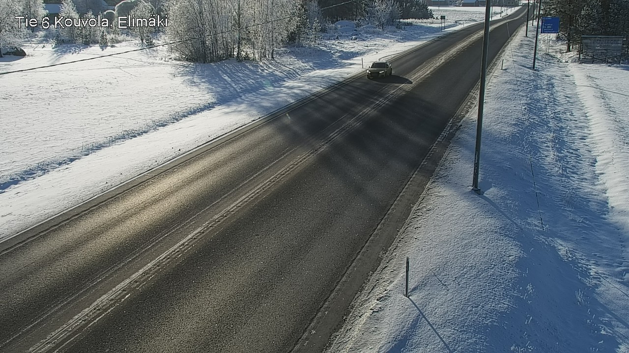 Weather Camera Image Road 6 Kouvola, Elimäki, Kouvola, Kymenlaakso
