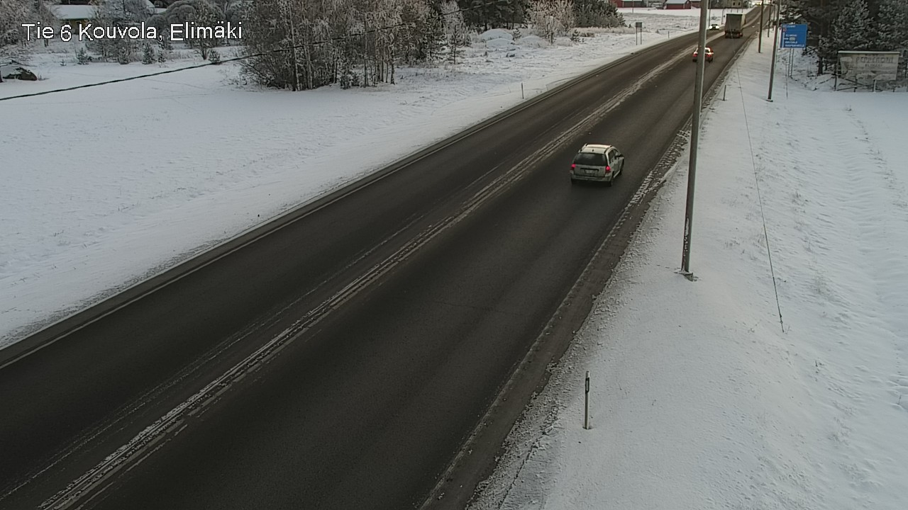 Weather Camera Image Väg 6 Kouvola, Elimäki, Kouvola, Kymenlaakso