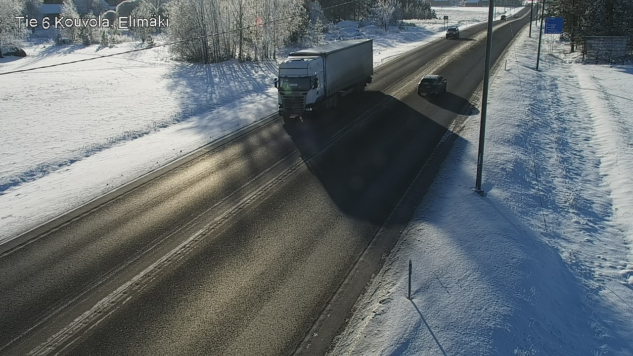 Weather Camera Image Road 6 Kouvola, Elimäki, Kouvola, Kymenlaakso