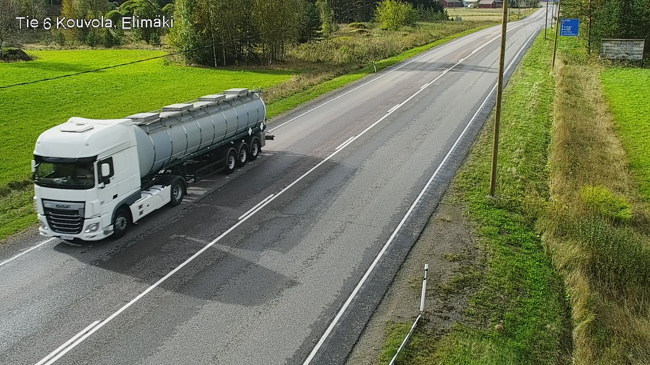Weather Camera Image Väg 6 Kouvola, Elimäki, Kouvola, Kymenlaakso