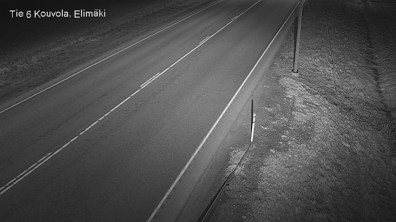 Weather Camera Image Väg 6 Kouvola, Elimäki, Kouvola, Kymenlaakso