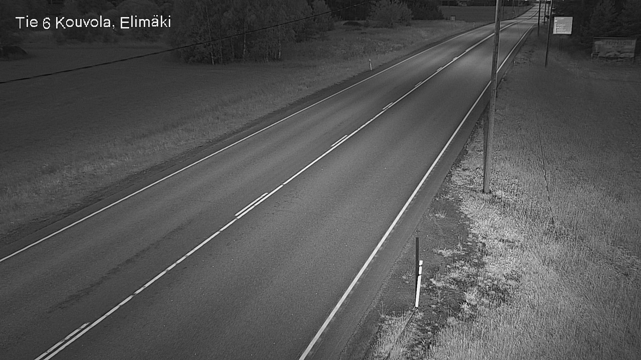 Weather Camera Image Road 6 Kouvola, Elimäki, Kouvola, Kymenlaakso