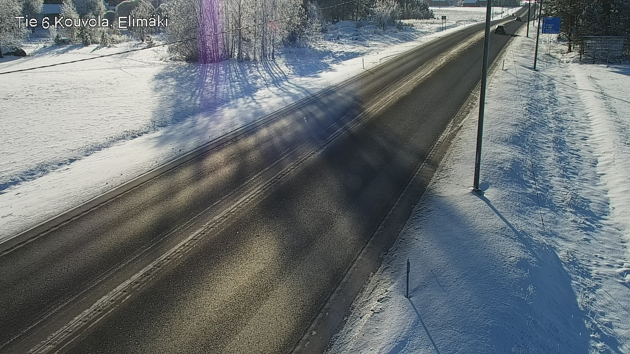 Weather Camera Image Road 6 Kouvola, Elimäki, Kouvola, Kymenlaakso