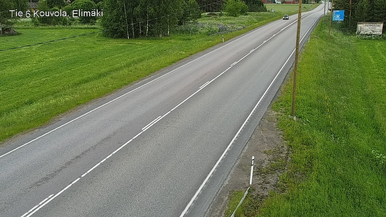 Weather Camera Image Road 6 Kouvola, Elimäki, Kouvola, Kymenlaakso